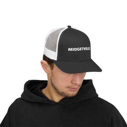 Midgetville Snapback Trucker Cap, Cool Casual Hat for All Occasions, Perfect Gift for Fans, Outdoor Adventures, Everyday Wear