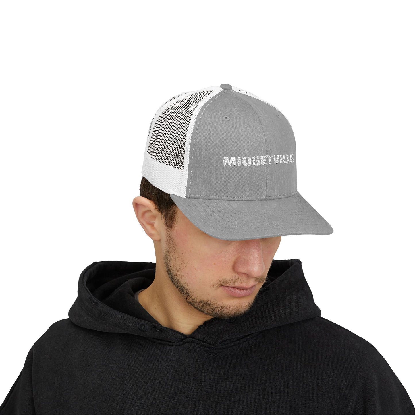 Midgetville Snapback Trucker Cap, Cool Casual Hat for All Occasions, Perfect Gift for Fans, Outdoor Adventures, Everyday Wear